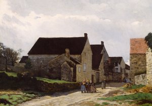 Donne che vanno nel bosco da Alfred Sisley